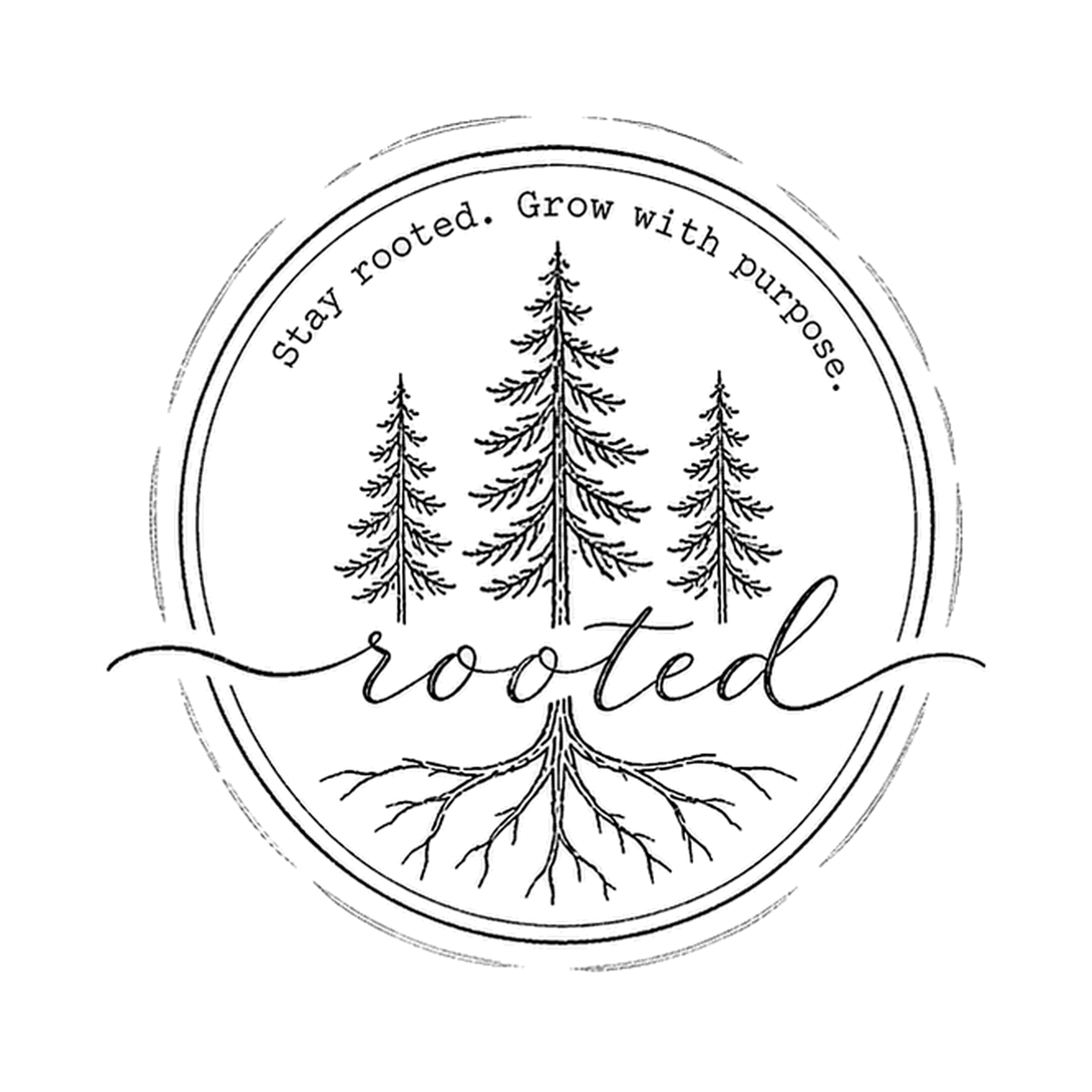 Rooted logo